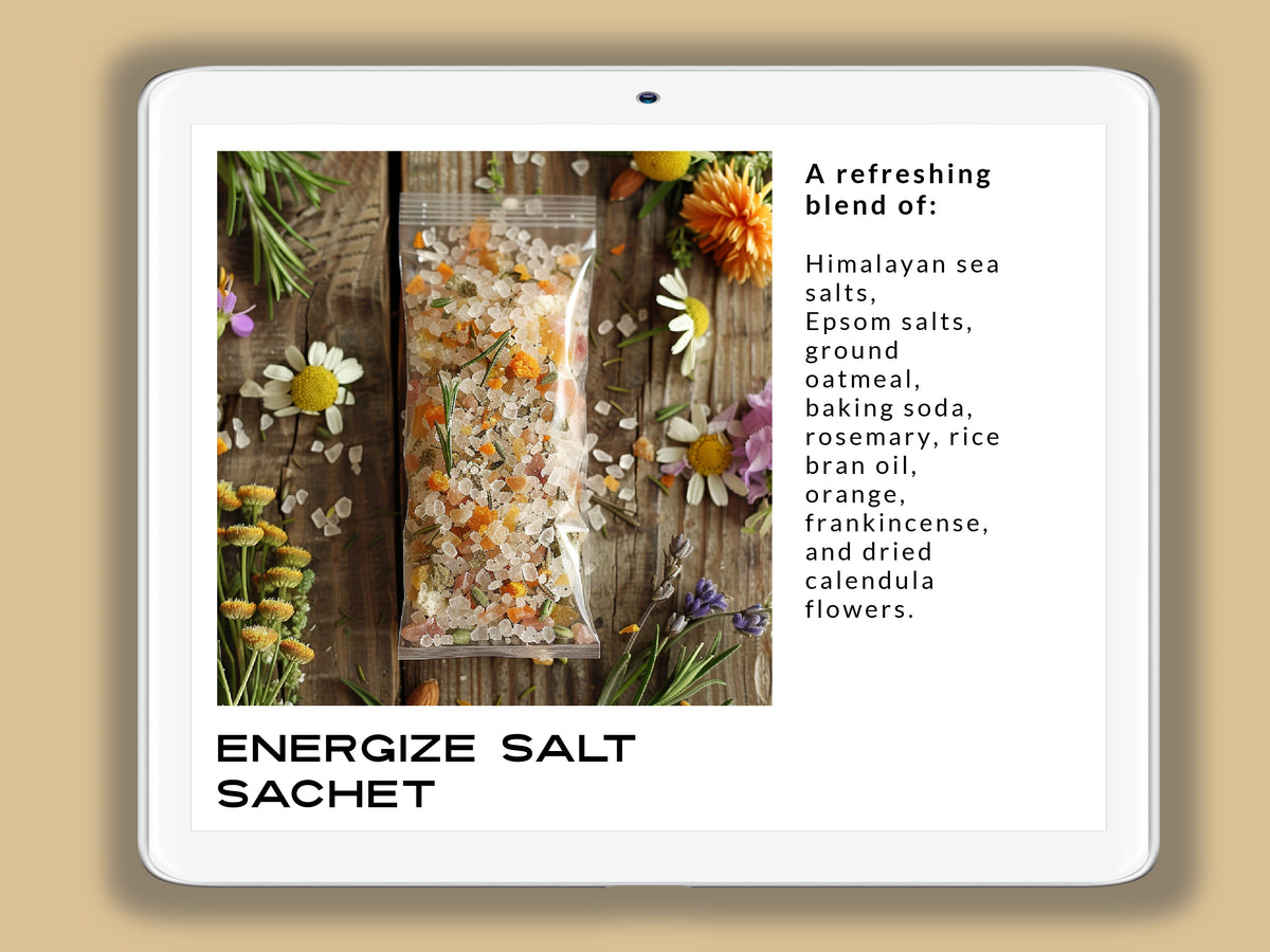 Mineral Bath Salts — Stress Relief & Relaxation Soak