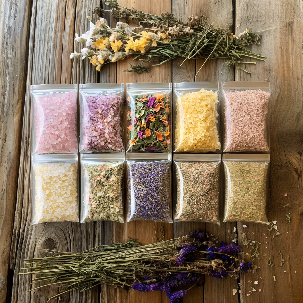 Mineral Bath Salts — Stress Relief & Relaxation Soak