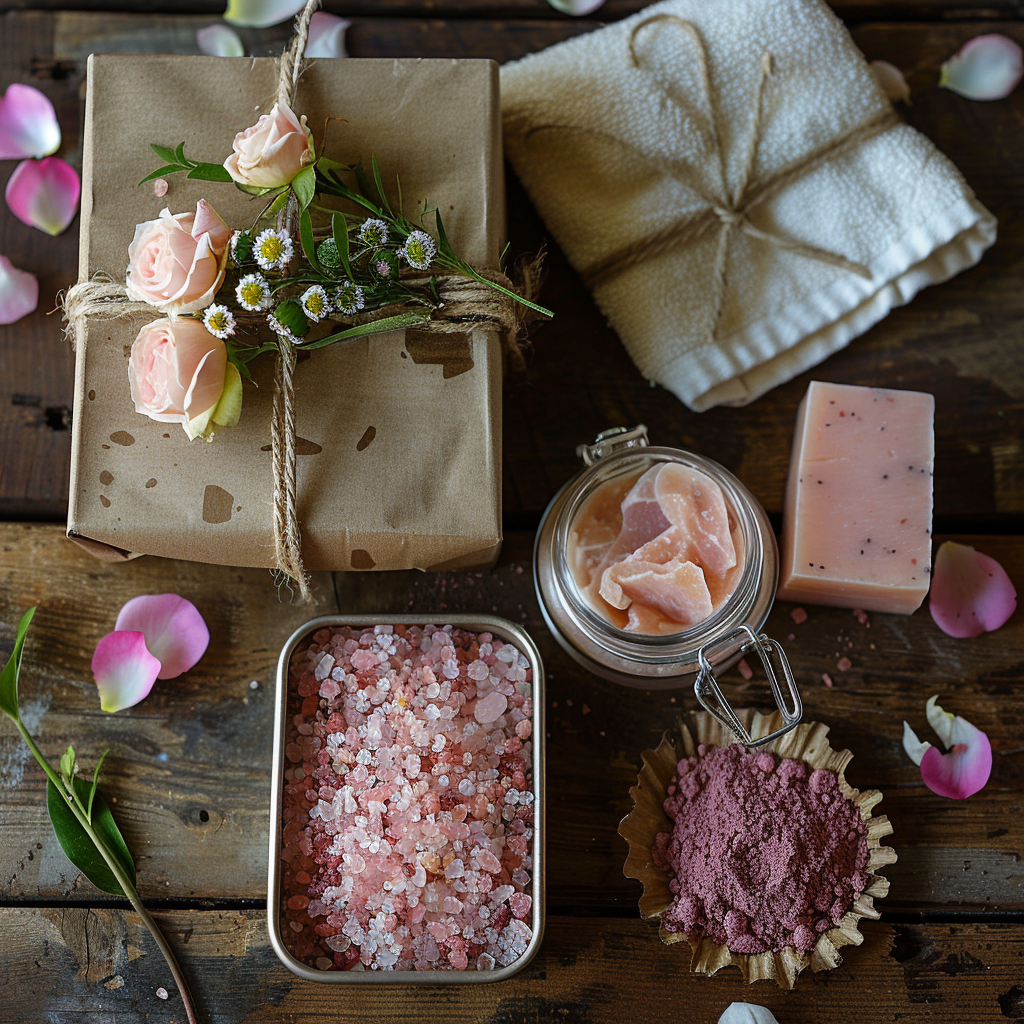 Rose Soap with Cream