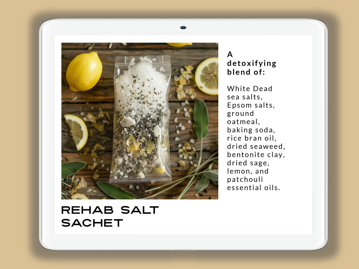 Mineral Bath Salts — Stress Relief & Relaxation Soak