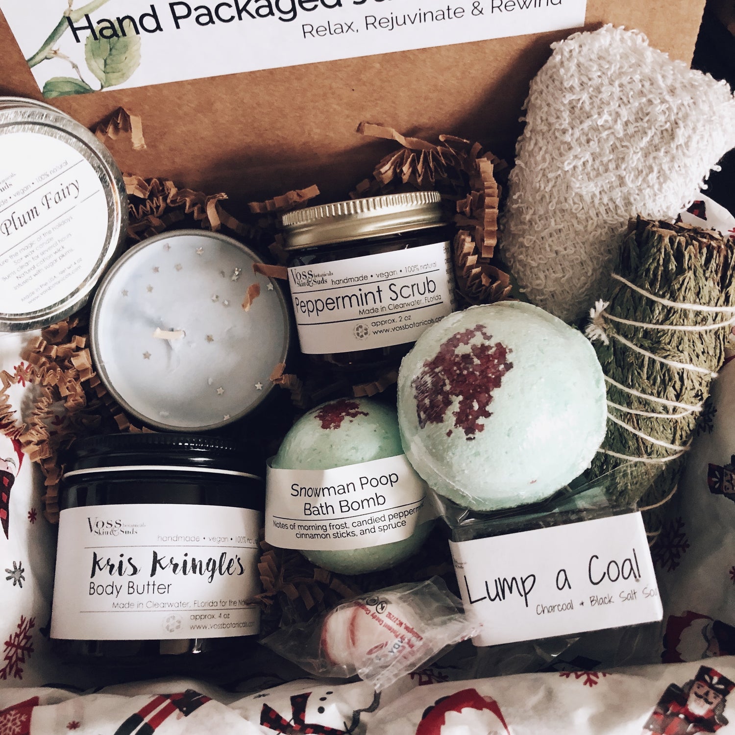 Holiday Vegan Spa Gift Box