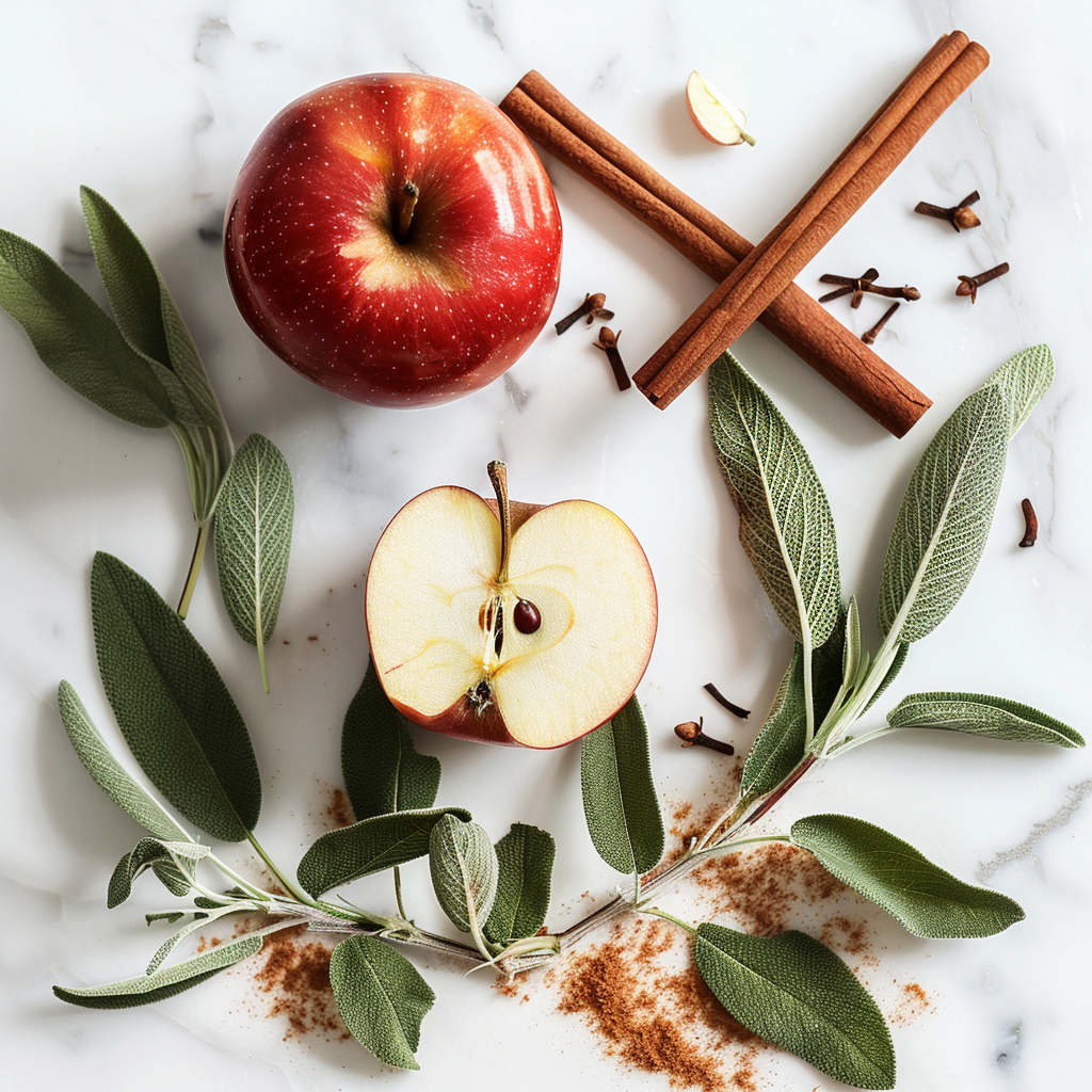 Apple Cider Sage Soap | Handmade Vegan Bar
