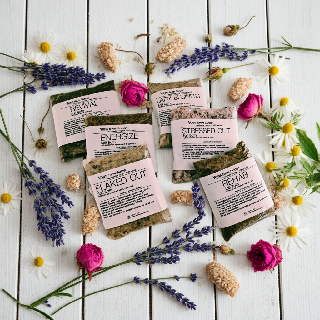 The Healing Power of Mineral Bath Salts: How Soaking Can Help Reduce Stress, Lower Cortisol & Protect Your Body
