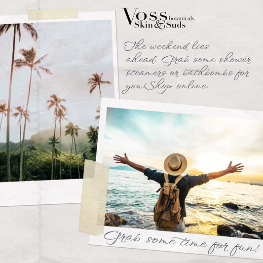 The weekend is here. Relax, recharge, unwind.