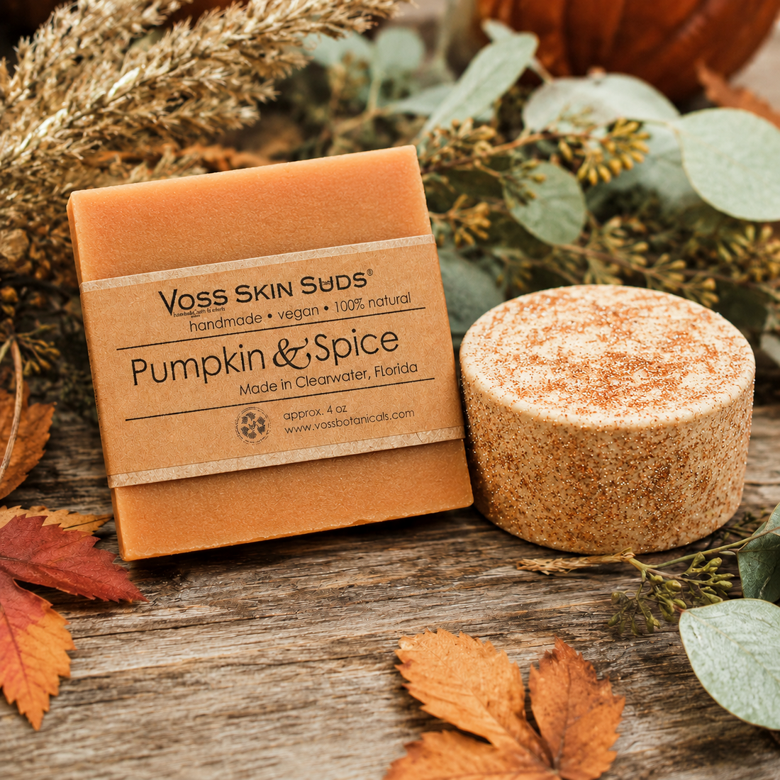 Handmade Vegan Pumpkin & Spice Bath Bombs & Soaps – Perfect Halloween Gifts