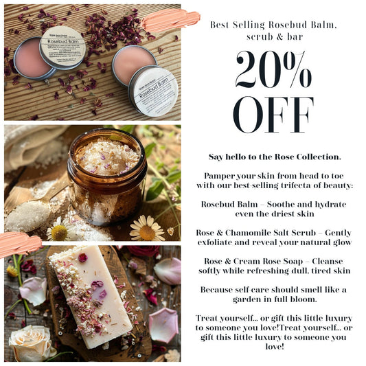 Roses, Relaxation & a Little Self-Love 💗 (4-Day Valentine Sale!)