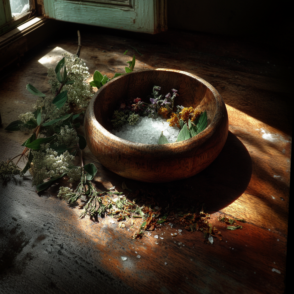 Mineral soak for over exhausted body