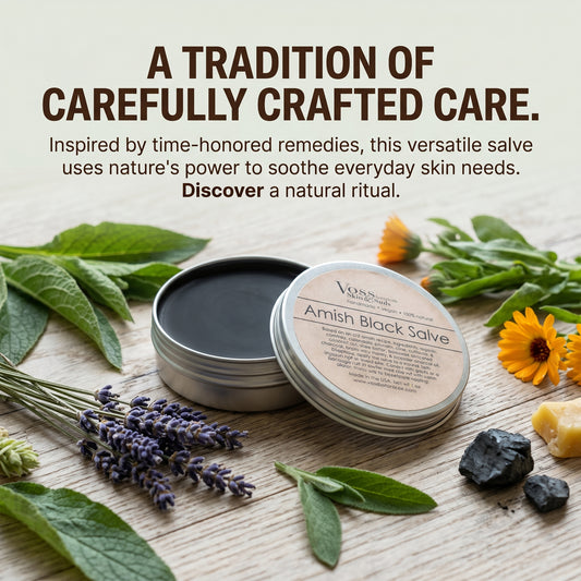 Healing Black Amish Drawing Salve