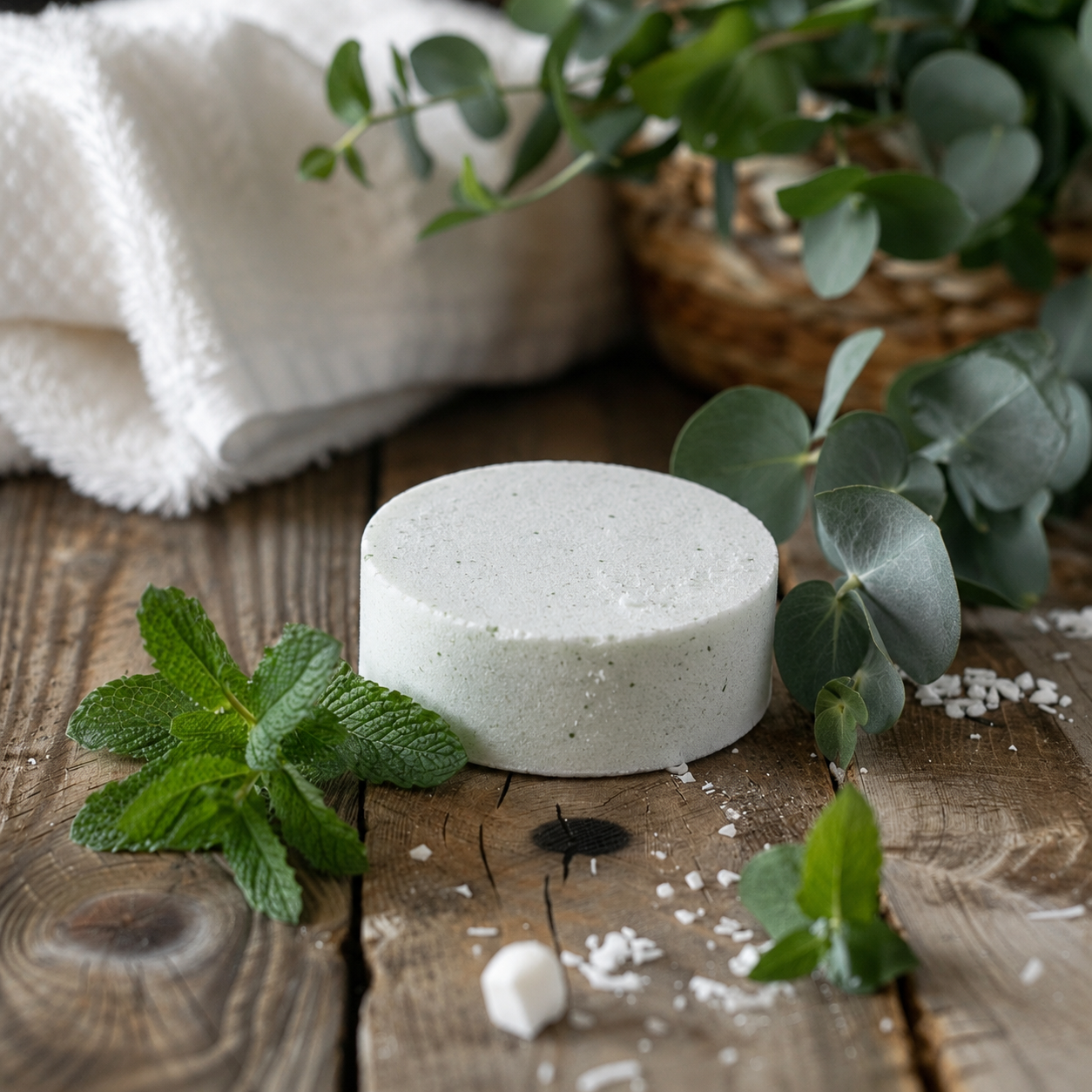 Vegan Bath Bomb, Handmade Natural Aromatherapy Bath Soak, Cruelty-Free Self Care Treat
