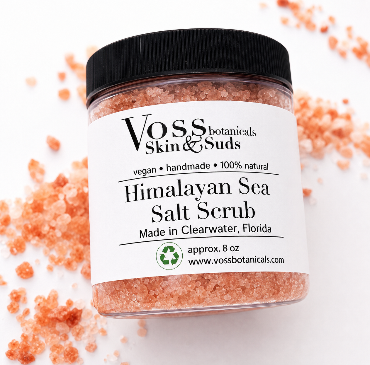 Exfoliating Himalayan Salt Body Polish for Radiant Skin
