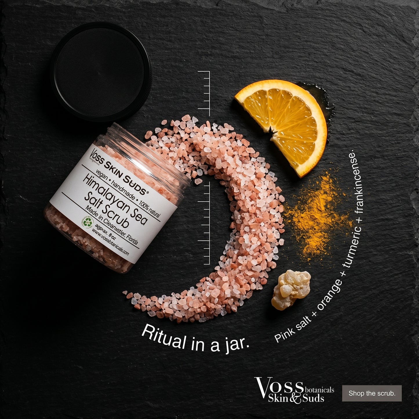 Exfoliating Himalayan Salt Body Polish for Radiant Skin