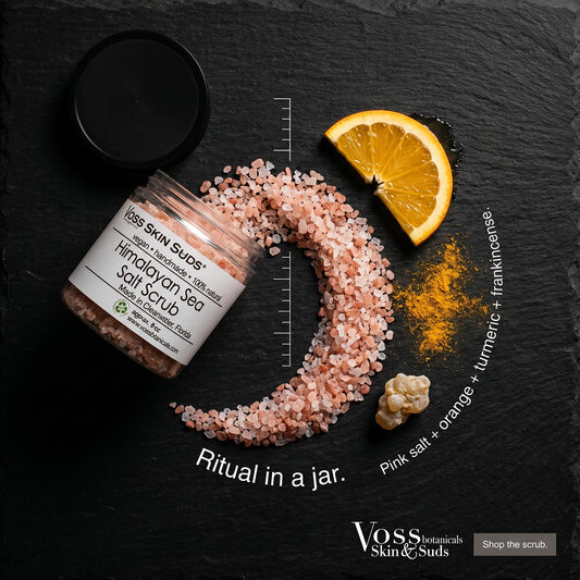 Exfoliating Himalayan Salt Body Polish for Radiant Skin