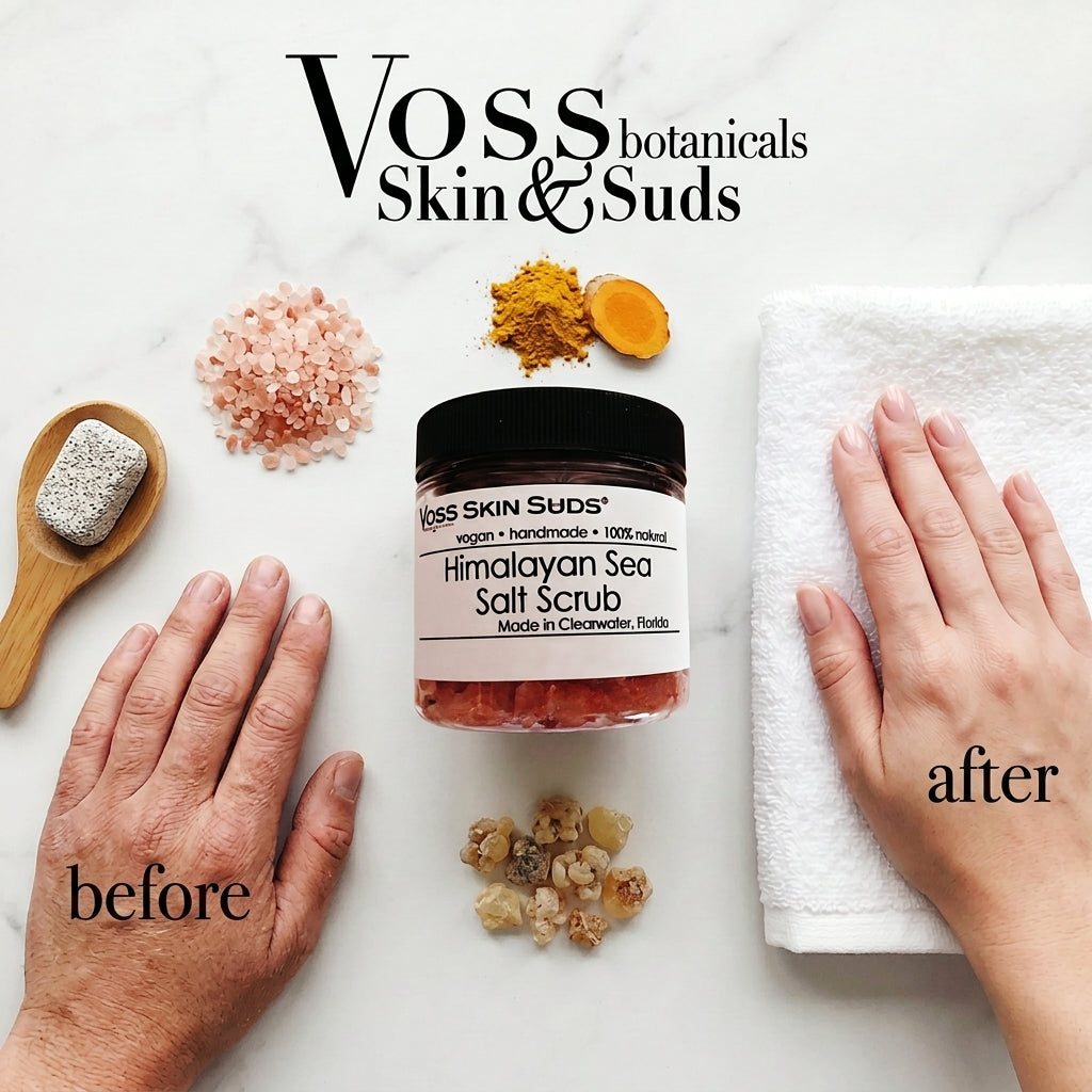 Exfoliating Himalayan Salt Body Polish for Radiant Skin