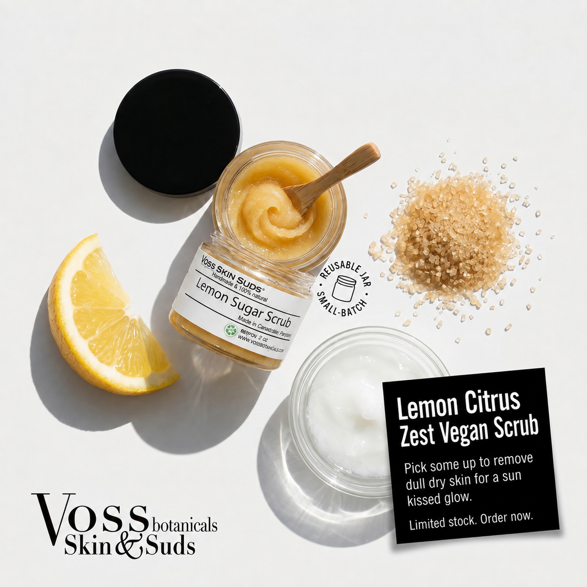 Lemon Sugar Scrub