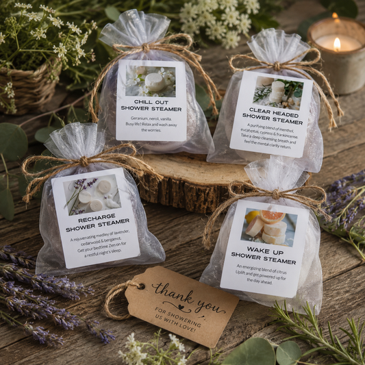 Shower Steamer Wedding Favors