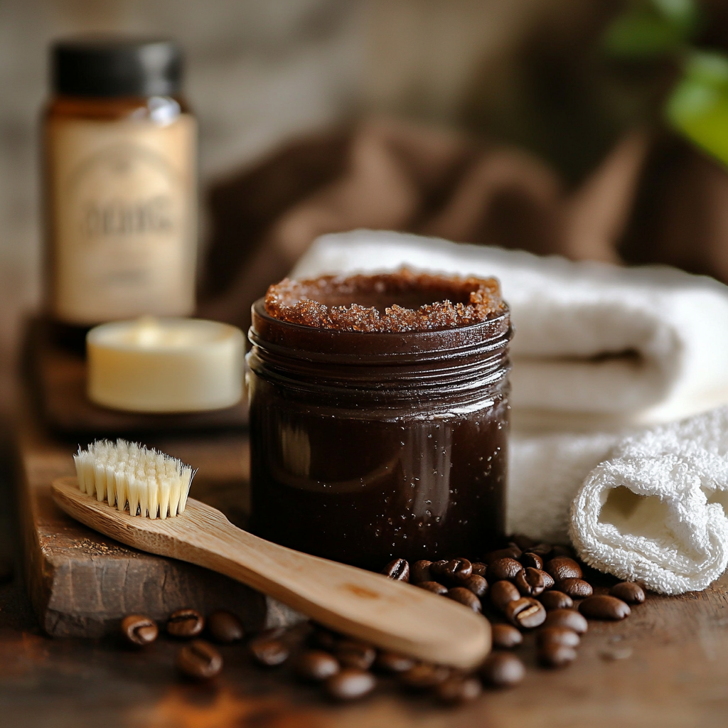 Coffee Body Scrub – Exfoliating Sugar Scrub with Vanilla & Cocoa Butter