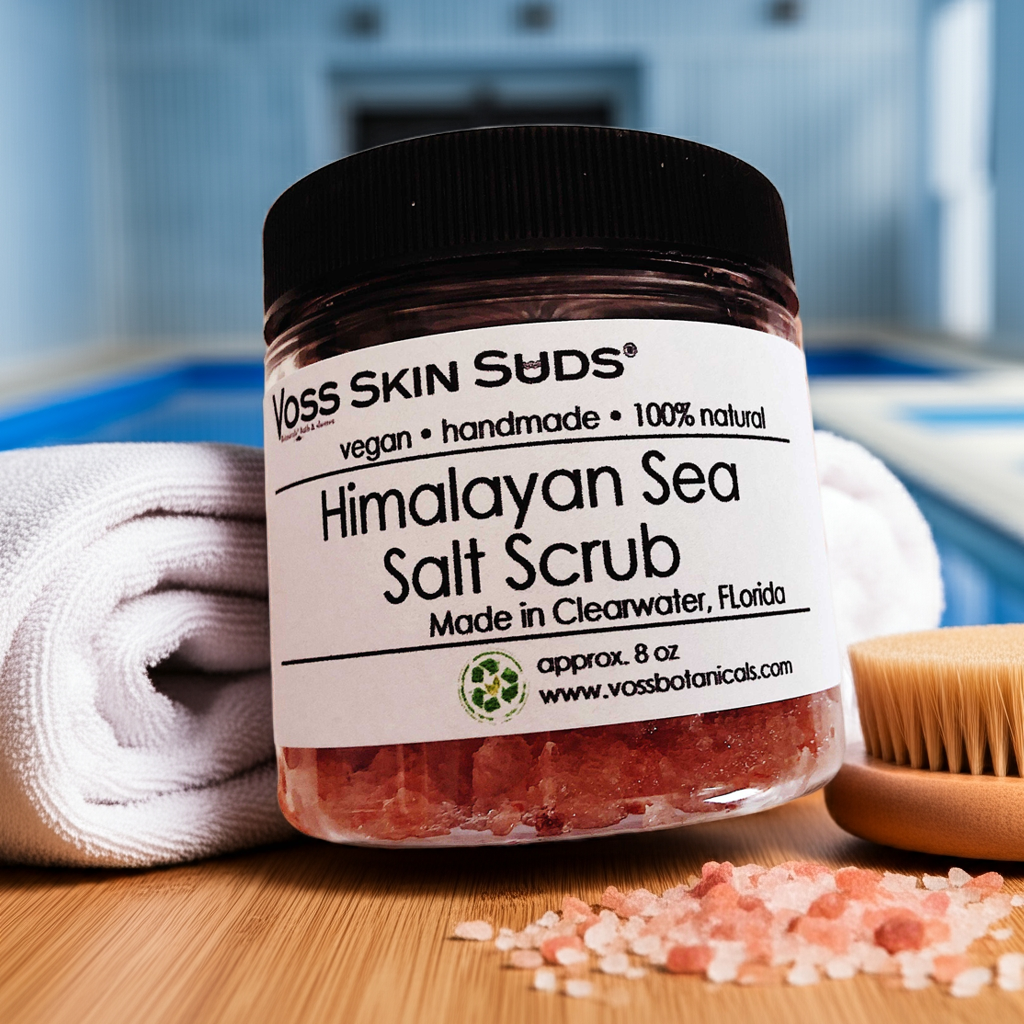 Himalayan Face and Body Salt Scrub