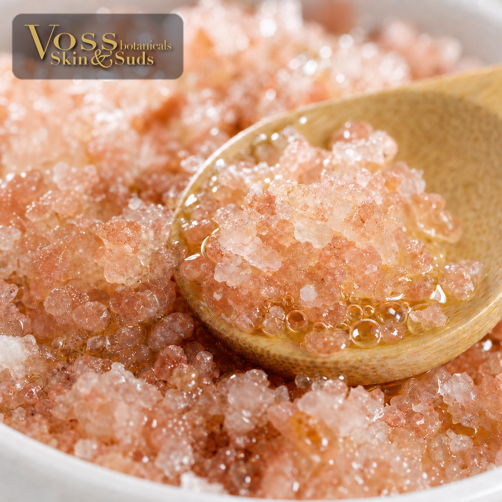 Exfoliating Himalayan Salt Body Polish for Radiant Skin