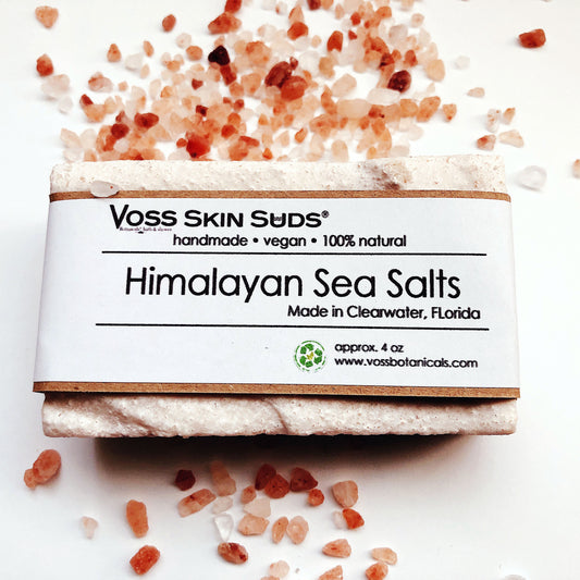Himalayan Sea Salt soap PRODUCT FOOTPRINTS Natural ingredients Phthalate, Sulfate, Petroleum & Paraben Free Vegan Free of Synthetic Fragrances Free of Synthetic Dyes GMO & Gluten-free Non Toxic Handmade Sustainable Innovation Made in the USA Cruelty Free Zero Waste Low Carbon Footprint eco friendly   Holiday care package gift box gift for her relaxation gift self care box self care gift box spa gift box spa gift set thank you gift box birthday gift new mom gift relaxing bath set spa gift set spa kit
