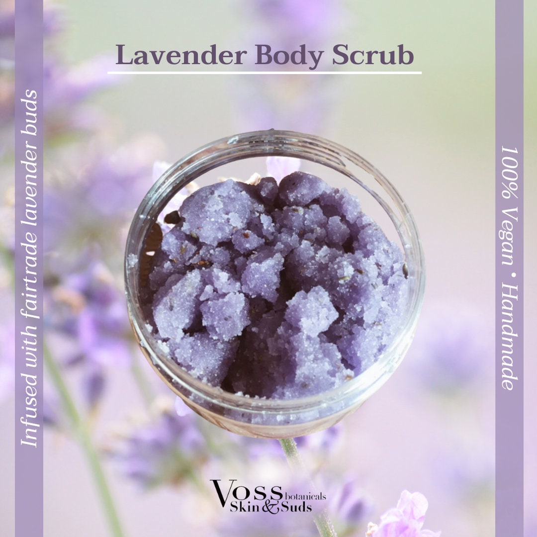 Lavender Face and Body Scrub